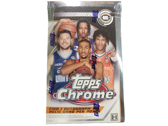 2023-24 Topps Chrome NBL Basketball Hobby Box