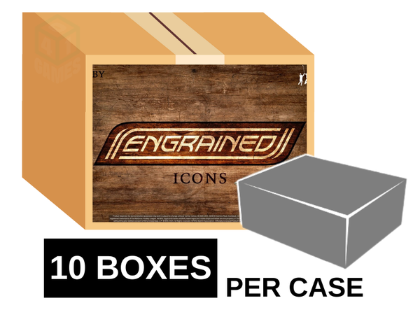 2024-25 Upper Deck Engrained Icons Hockey Hobby 10 Box Case (Pre-Order)