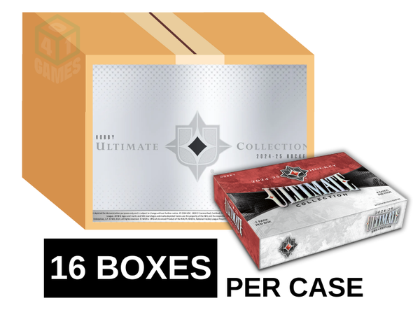 2024-25 Upper Deck Ultimate Collection Hockey Hobby 16 Box Case
