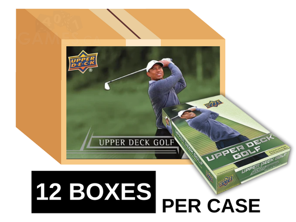 2024 Upper Deck Golf Hobby 12 Box Case