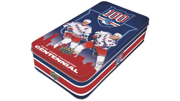 2025-26 Upper Deck New York Rangers Centennial Hobby Box (Pre-Order)