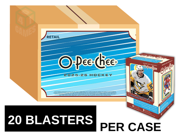 2025-26 Upper Deck O-Pee-Chee Hockey Blaster 20 Box Case (Pre-Order)