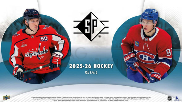 2025-26 Upper Deck SP Hockey Blaster Box (Pre-Order)