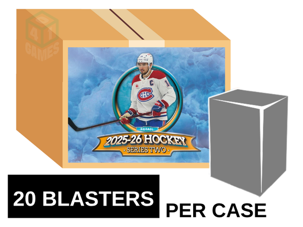 2025-26 Upper Deck Series 2 Hockey Blaster 20 Box Case (Pre-Order)