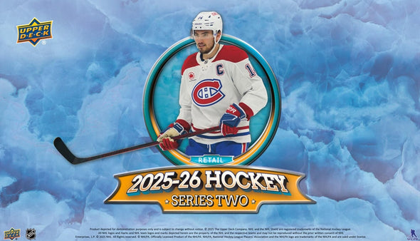 2025-26 Upper Deck Series 2 Hockey Blaster Box (Pre-Order)
