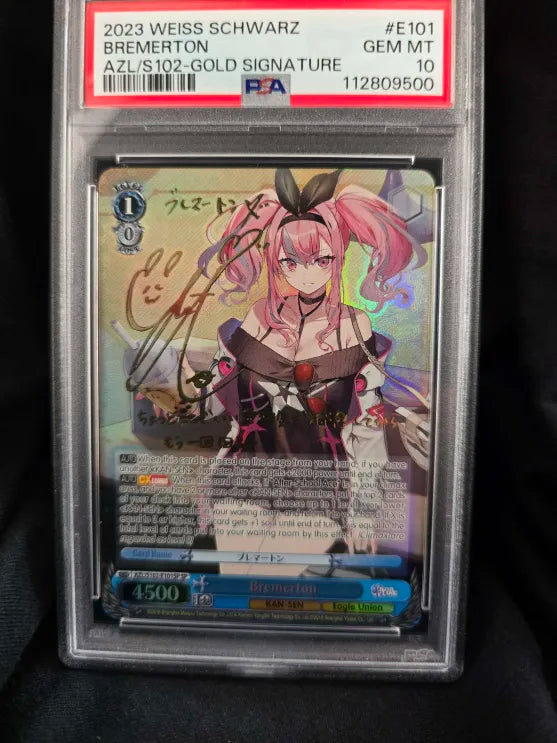 Bremerton (SP) - AZL/S102-E101SPSP - Special Rare (Gold Signature) - PSA Gem Mint 10