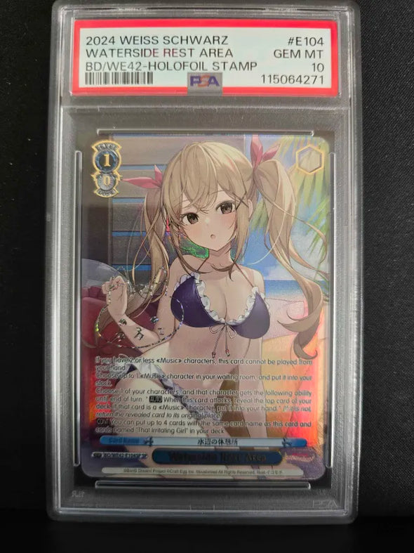 Waterside Rest Area (SP) - BD/WE42-E104SPSP - Special Rare - PSA Gem Mint 10