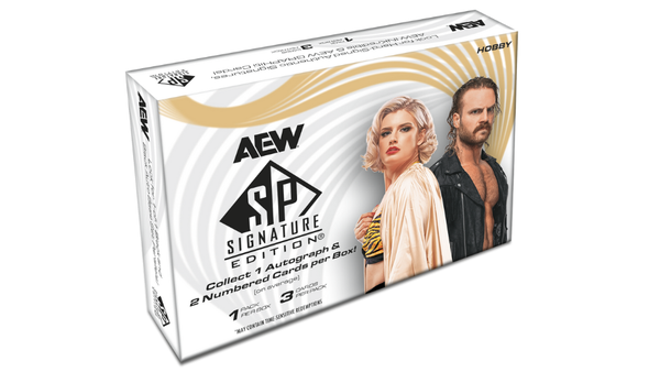 2025 Upper Deck AEW All Elite Wrestling SP Signature Edition Hobby Box (Pre-Order)