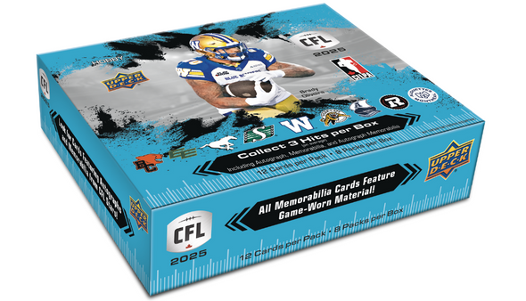 2025 Upper Deck CFL Football Hobby Box