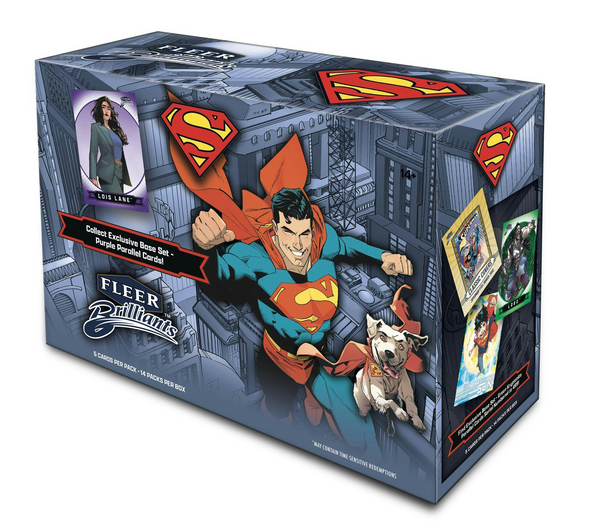 2025 Upper Deck Fleer Brilliants Superman Mega Box