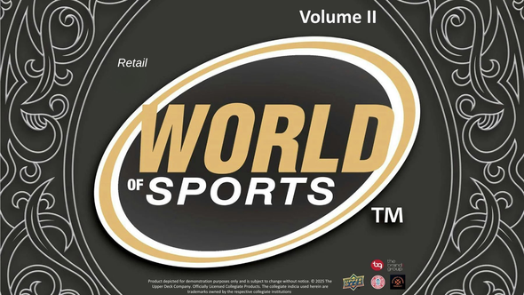 2025 Upper Deck World of Sports Volume 2 Multisport Blaster Box (Pre-Order)
