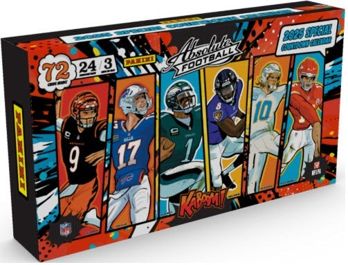 2025 Panini Absolute Football Countdown Calendar