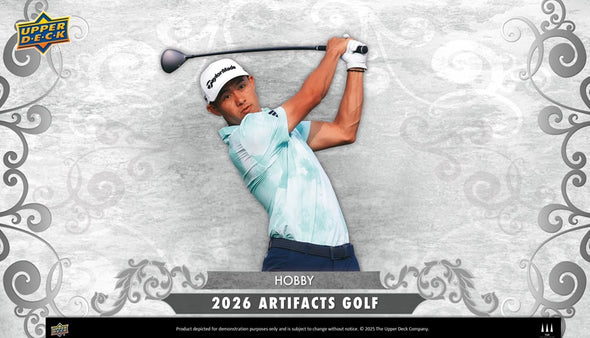 2026 Upper Deck Artifacts Golf Hobby Box (Pre-Order)