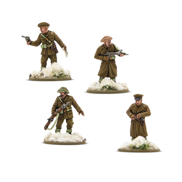 Bolt Action - Great Britain - British & Canadian Infantry (Winter) Platoon Commanders