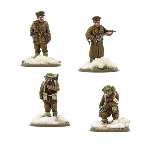 Bolt Action - Great Britain - British & Canadian Infantry (Winter) HQ