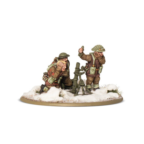 Bolt Action - Great Britain - British & Canadian Infantry (Winter) Medium Mortar Team