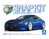 Aoshima - Snap-Kit - Nissan RZ34 Fairlady Z Custom Wheel (Seiran Blue) 1/32 [200056]