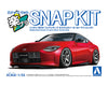 Aoshima - Snap-Kit - Nissan RZ34 Fairlady Z Custom Wheel (Carmine Red) 1/32 [200063]