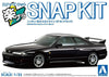 Aoshima - Snap-Kit - Nissan R33 Skyline GT-R (Black) 1/32 [200377]