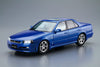 Aoshima - Nissan ER34 Skyline 25GT-X Turbo '98 / 25GT Turbo '01 1/24 [MC98]