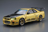 Aoshima - 1999 Nissan BNR34 Skyline GT-R Top Secret Ver. 1/24 [TC15]