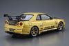 Aoshima - 1999 Nissan BNR34 Skyline GT-R Top Secret Ver. 1/24 [TC15]