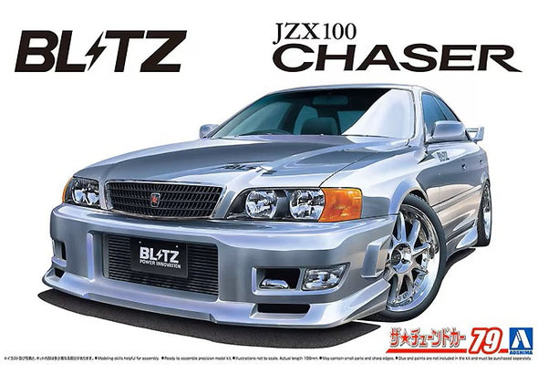 Aoshima - 1996 Toyota JZX100 Chaser Tourer V BLITZ Ver. 1/24 [TC79]