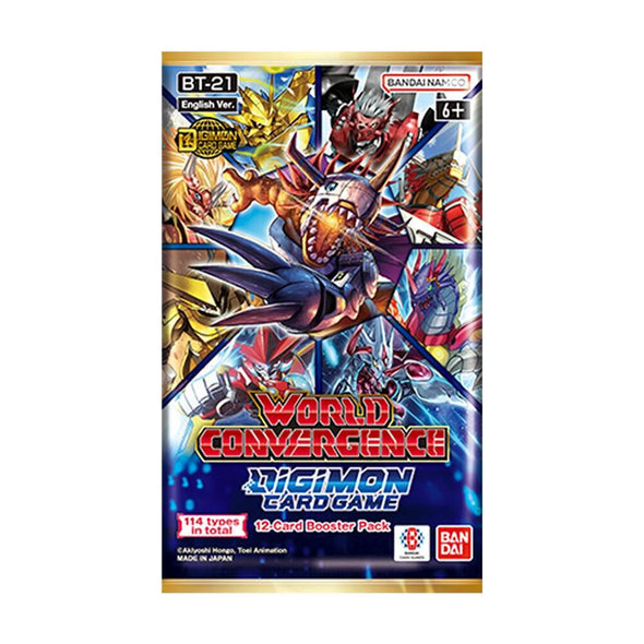 Digimon Card Game - World Convergence Booster Pack