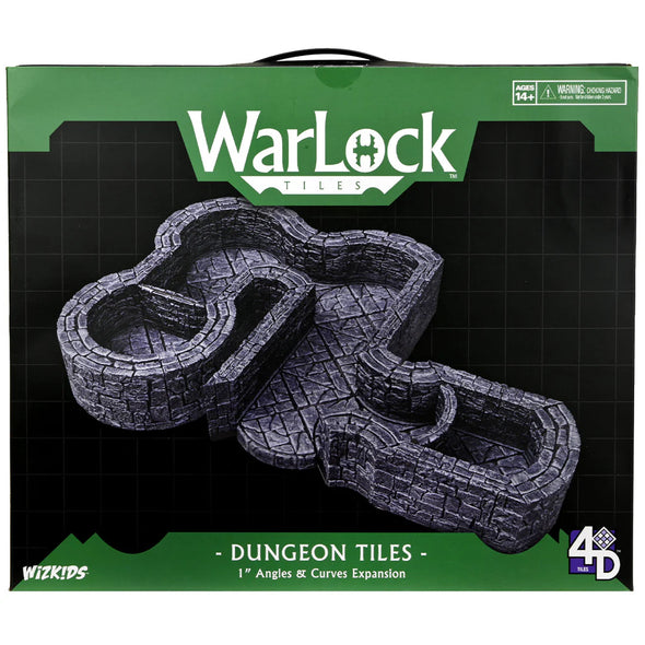 Warlock Tiles - Dungeon - 1" Angles & Curves Expansion [16518] (CLEARANCE) **