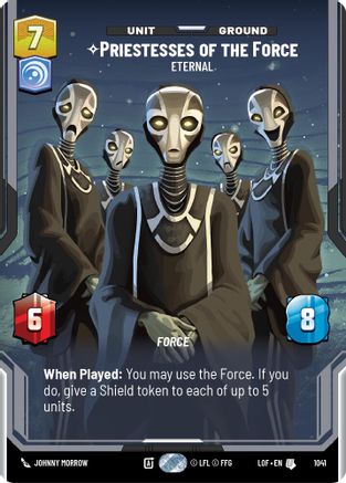 Priestesses of the Force - Eternal (Prestige) - 1041 - Uncommon