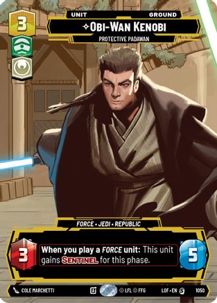 Obi-Wan Kenobi - Protective Padawan (Prestige) - 1050 - Special