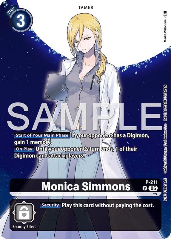 Monica Simmons (Hacker's Slumber Box Promotion Pack) - P-211 - Promo
