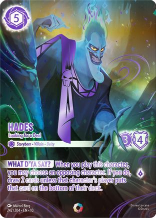 Hades (Looking for a Deal) - 242/204 - Iconic (Foil)