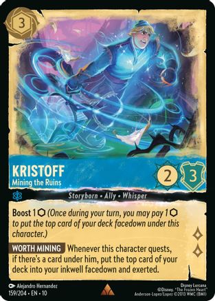 Kristoff (Mining the Ruins) - 159/204 - Rare