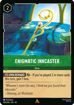 Enigmatic Inkcaster - 100/204 - Rare
