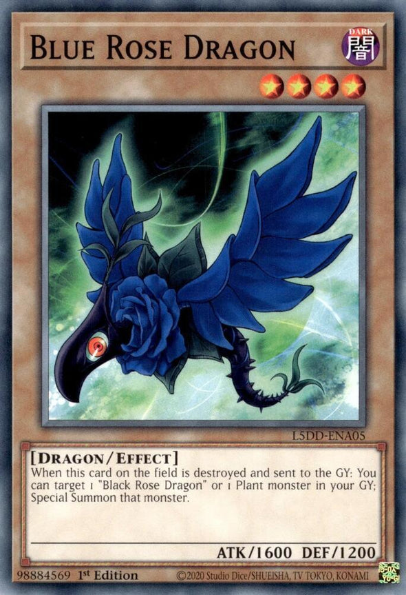 Blue Rose Dragon - L5DD-ENA05 - Common - 1st Edition