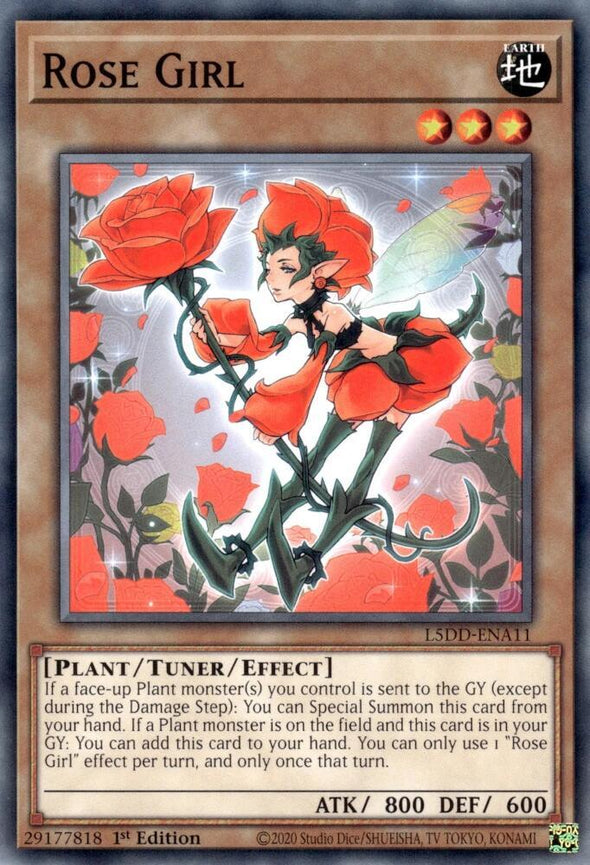 Rose Girl - L5DD-ENA11 - Common - 1st Edition