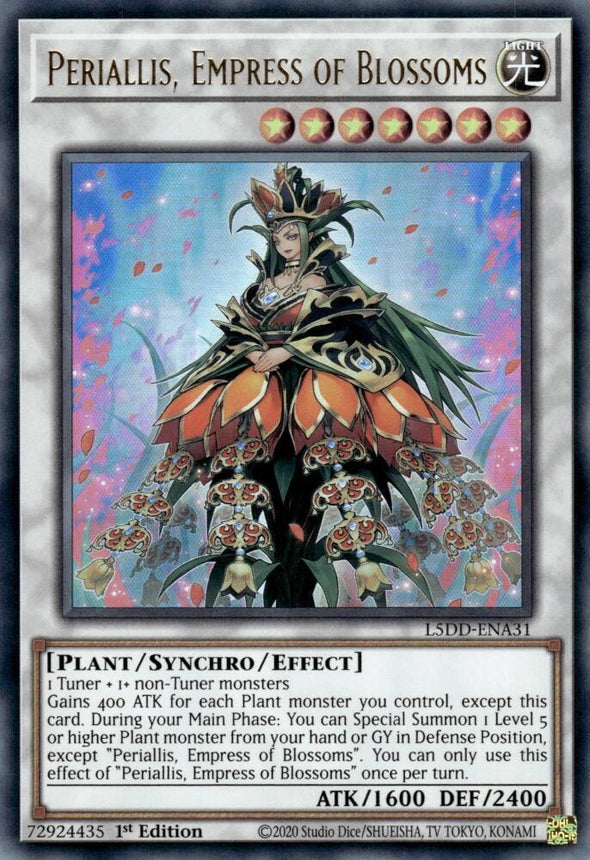 Periallis, Empress of Blossoms - L5DD-ENA31 - Ultra Rare - 1st Edition