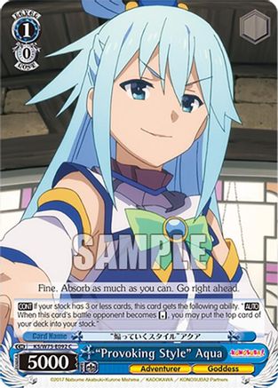 "Provoking Style" Aqua - KS/W75-E092 - Common