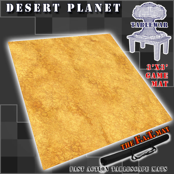 F.A.T. Mats - 3x3 - Desert Planet