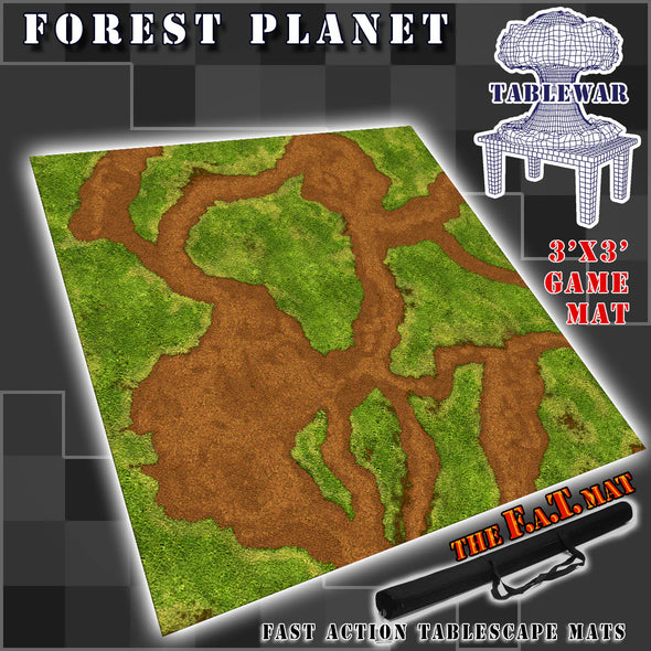 F.A.T. Mats - 3x3 - Forest Planet