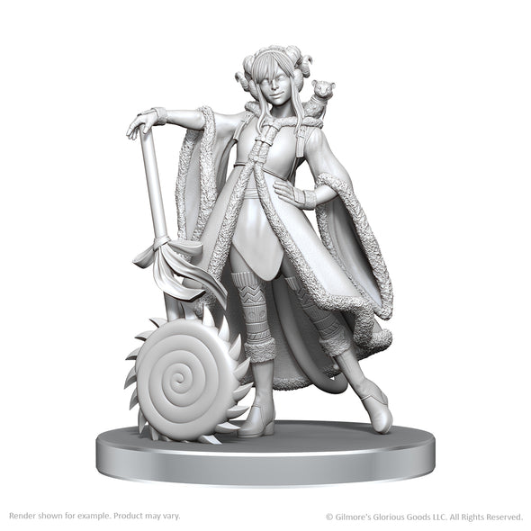 Critical Role Unpainted Minis - Jester Lavorre & Fjord Stone [90791]