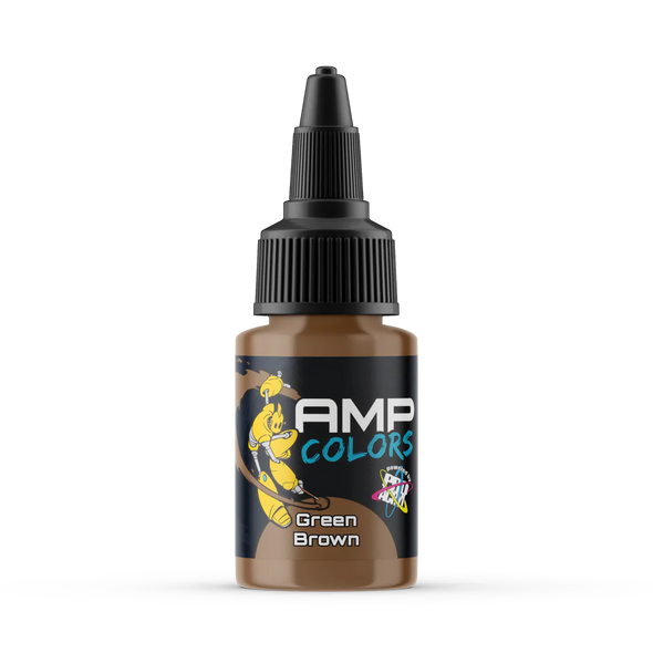 Monument Hobbies - Pro Acryl Paint - AMP Colors: Green Brown [AMP-020]