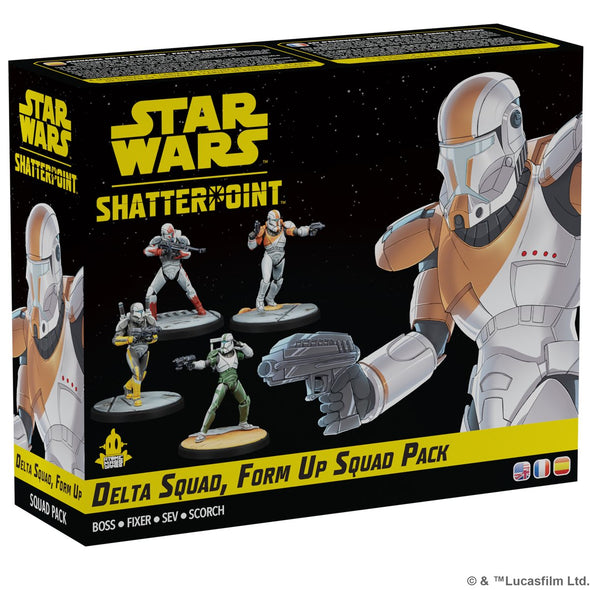 Star Wars: Shatterpoint - Delta Squad, Form Up Squad Pack [SWP62]