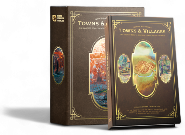 Worlds at a Glance: Towns & Villages - Gift Boxed Set