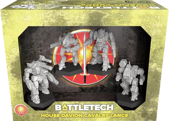 Battletech - House Davion Cavalry Lance [35783]