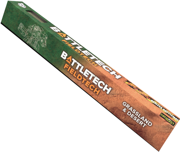 Battletech - Alpha Strike Hexless BattleMat: FieldTech - Grasslands / Desert [35801D] (Pre-Order)