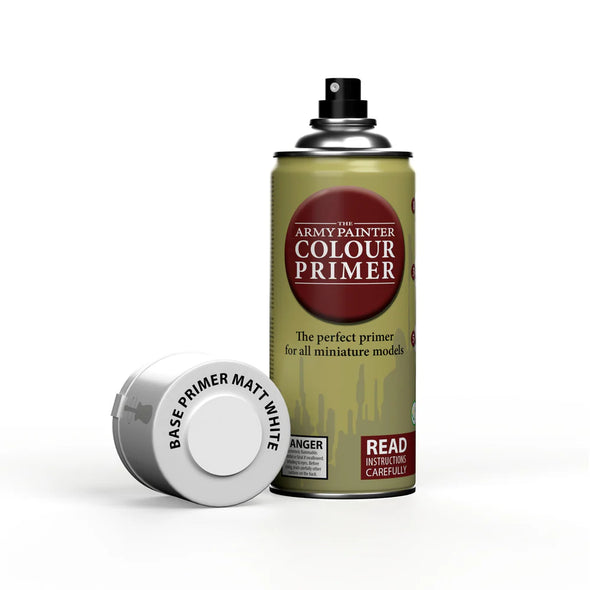 The Army Painter - Aerosol Colour Primer - Matt White [CP3002S] (400ml)