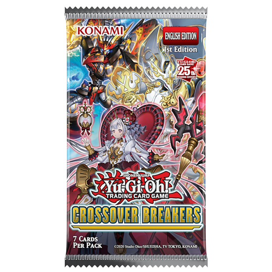 Yugioh - Crossover Breakers Booster Pack - 1st Edition