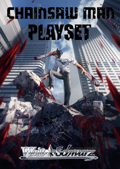 Weiss Schwarz - Chainsaw Man Playset (No Trial Deck Included)